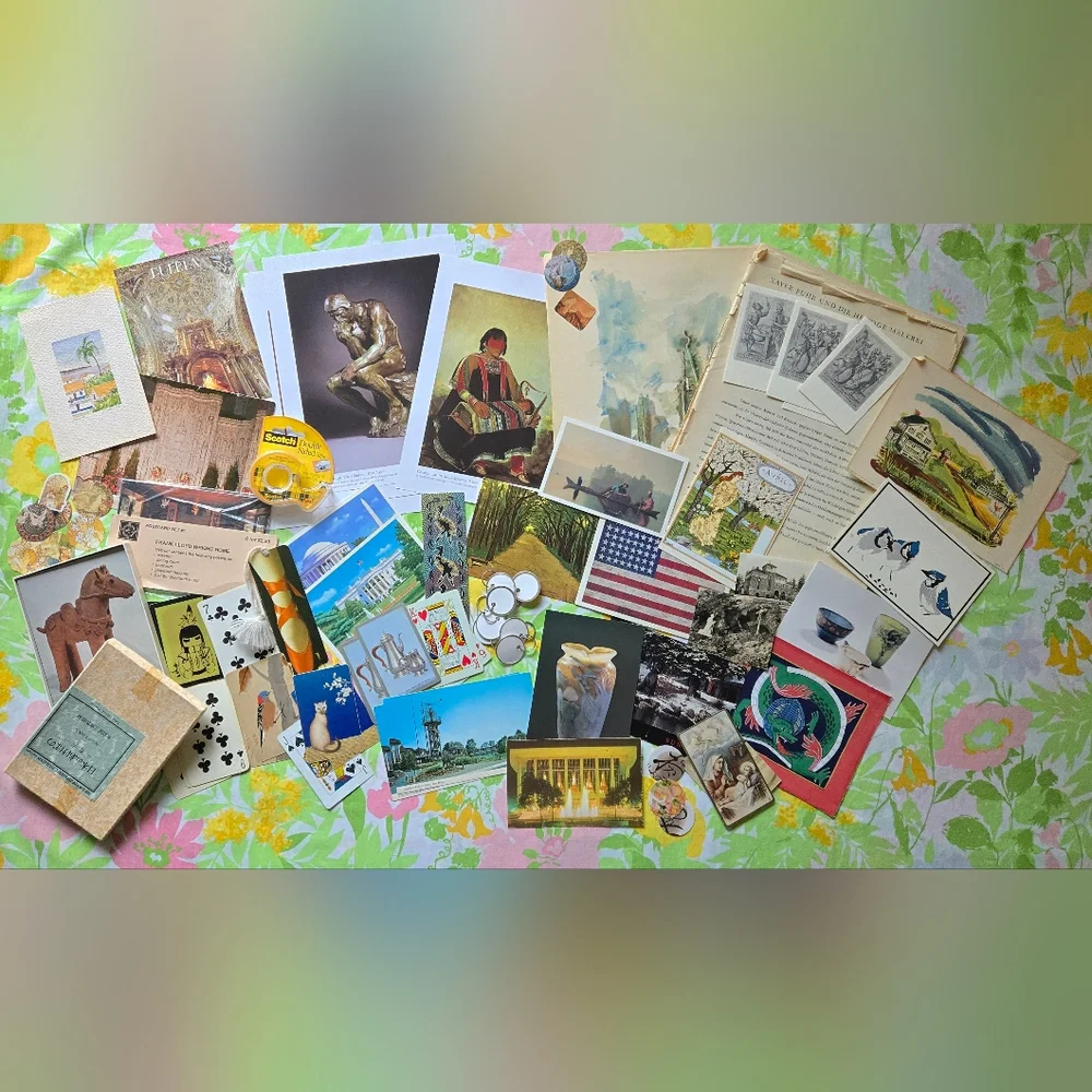 Vintage Ephemera Lot-Art & Architecture Theme